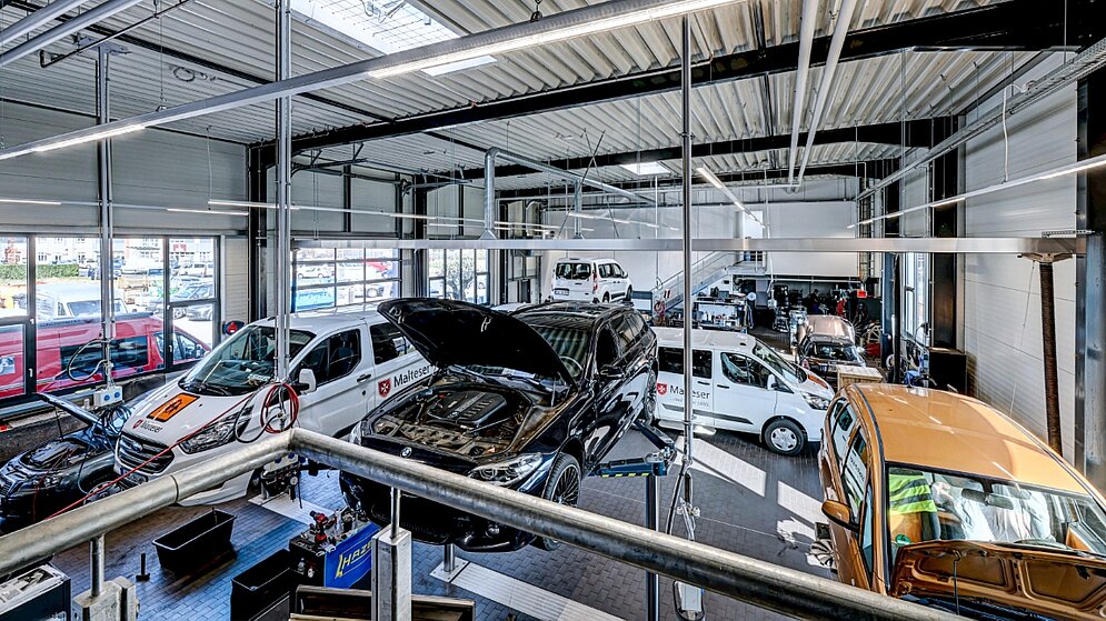 Blick in die Werkstatt