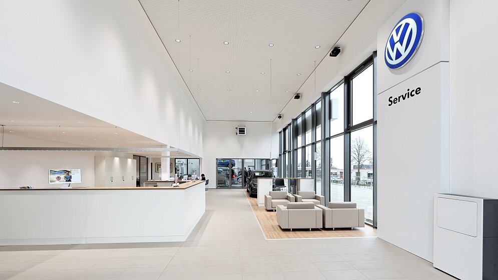 Eingangsbereich mit Theke