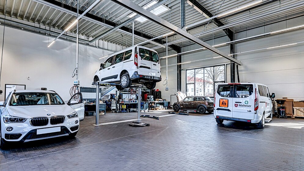 Blick in die Werkstatt