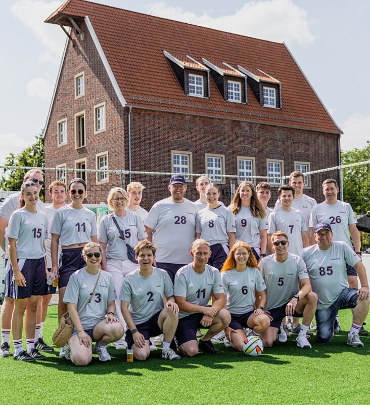 Mannschaftsfoto unseres Teams beim Borgers Muehlencup in Stadtlohn