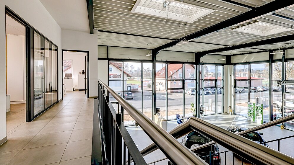 Büros im ersten Obergeschoss 