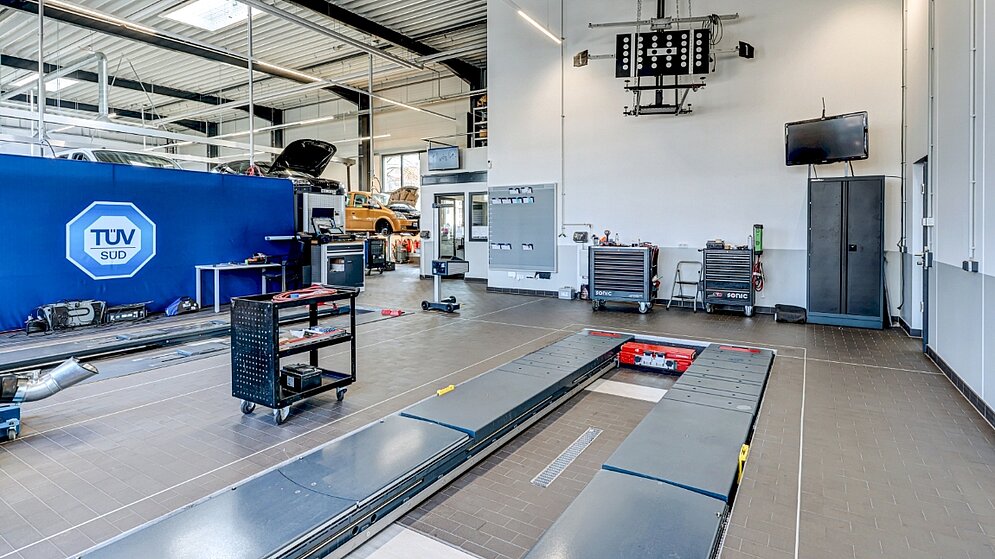 Blick in die Werkstatt