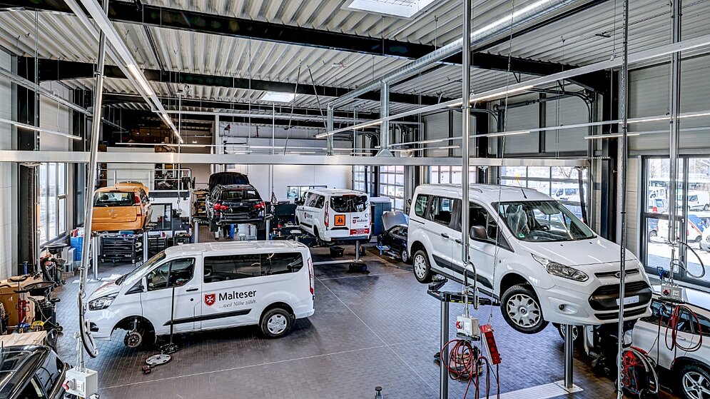 Blick in die Werkstatt