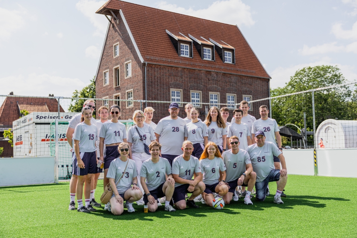 Mannschaftsfoto unseres Teams beim Borgers Muehlencup in Stadtlohn